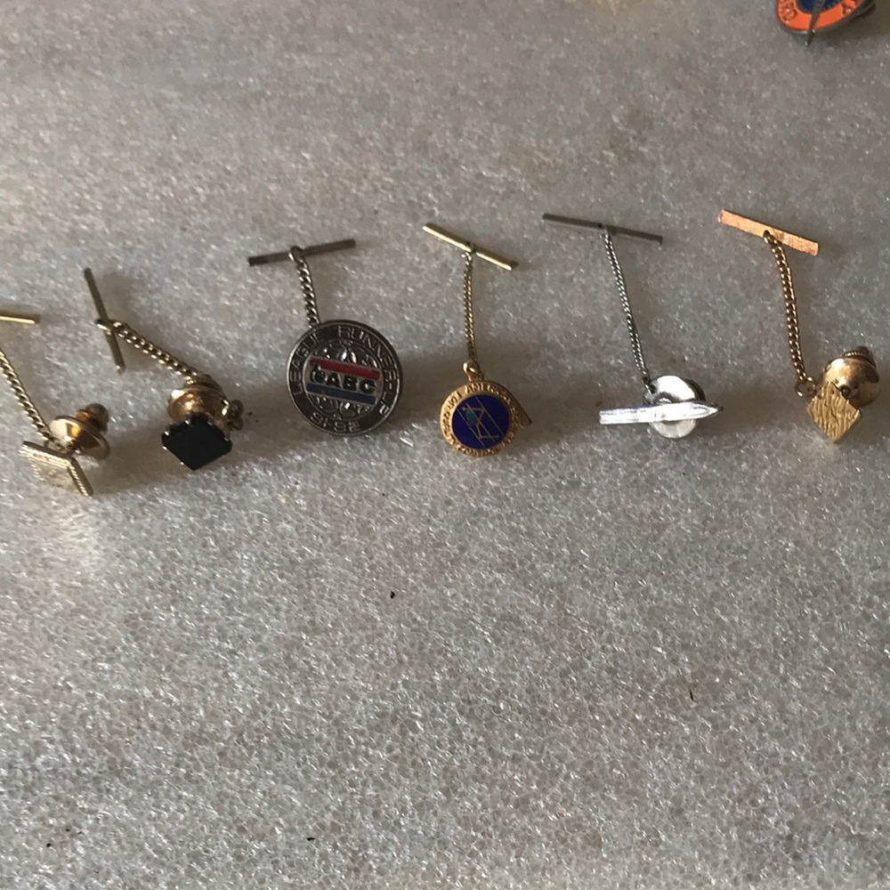 Assorted Vintage Tie Tacks lot 6